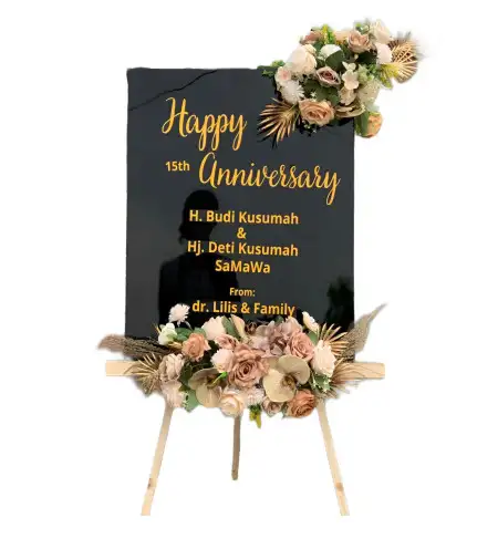 Papan Bunga Akrilik Blungun